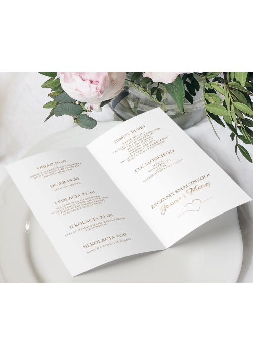 Menu Glamour Orient