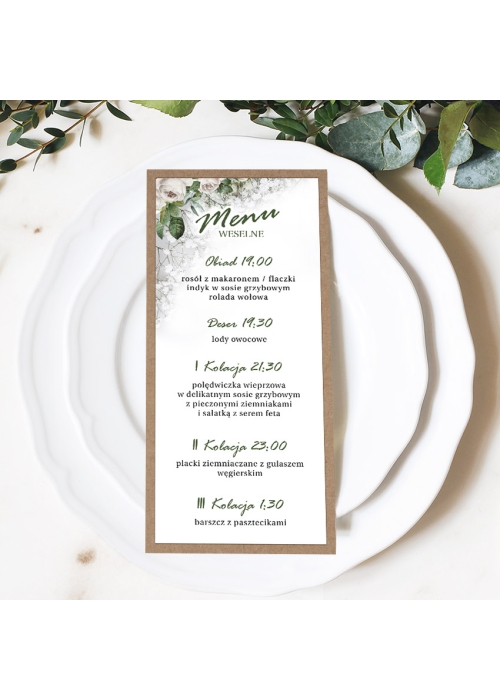 Menu pudrowy Gipsówka