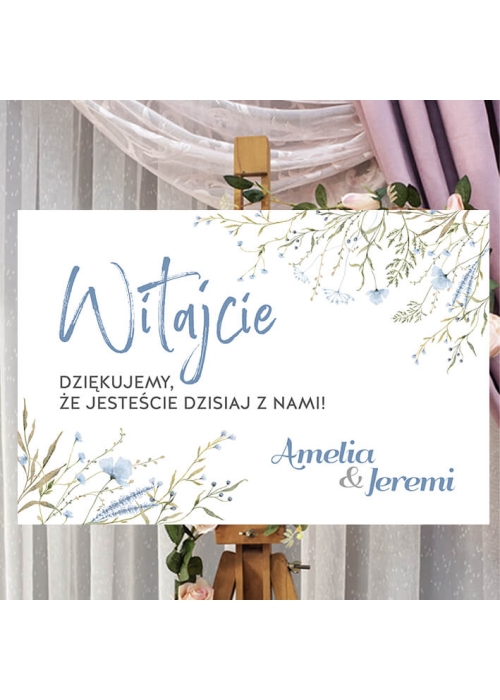 Tablica Niebieskie Kwietna Łąka