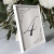 Numery stołów weselnych w Ramce Glamour White Pearl Elegant